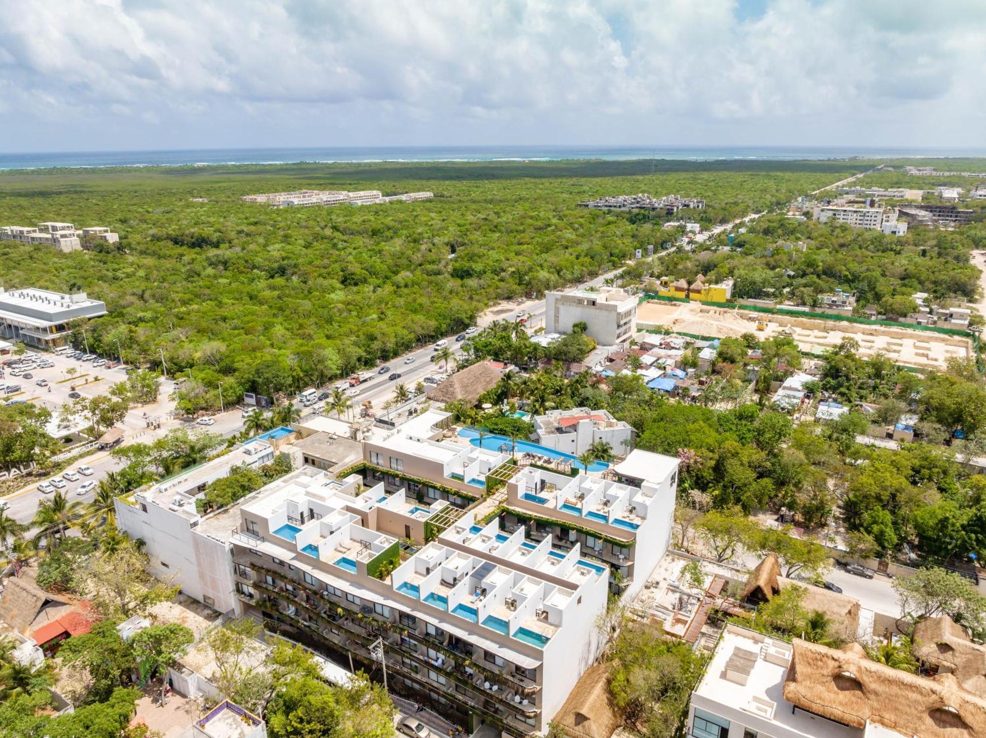Menesse Apartments Тулум Екстериор снимка