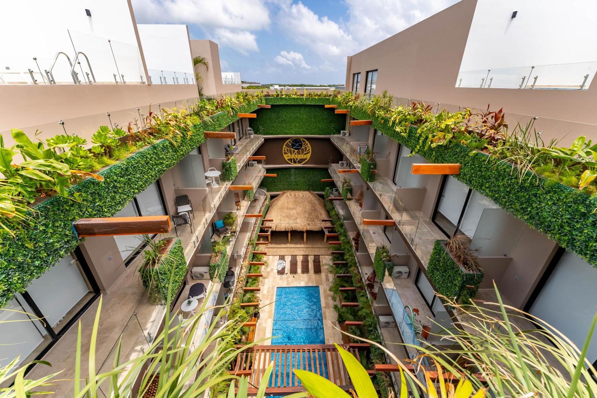 Menesse Apartments Тулум Екстериор снимка